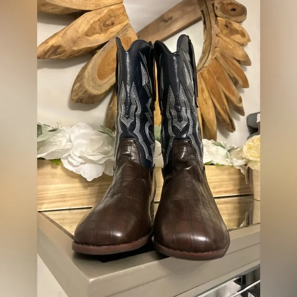 Cowboys Boots Men’s Polyurethane Size 42 - Picture 3 of 6